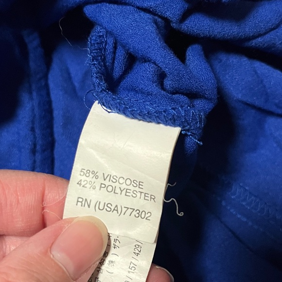 Zara Electric Blue Blouse - Picture 3 of 7